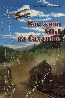 Константин Гапоненко Как жили мы на Сахалине обложка книги