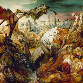 Otto Dix The War 192932 Staatliche Kunstsammlungen Neue Meister Dresden - фото 37