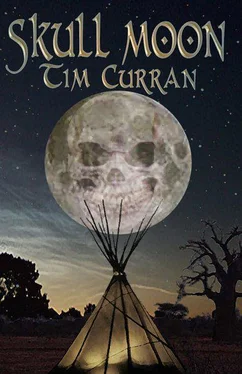Tim Curran Skull Moon обложка книги