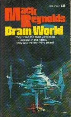 Mack Reynolds Brain World обложка книги