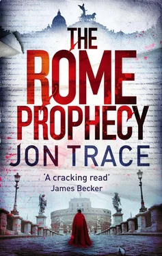 Jon Tracy The Rome Prophecy обложка книги