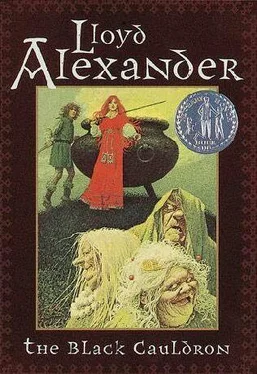 Lloyd Alexander The Black Cauldron обложка книги