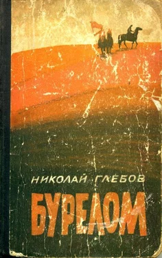 Николай Глебов Бурелом обложка книги