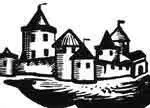 Внутри замка вплотную к каменным стенам примыкала 101 городня Это были - фото 17