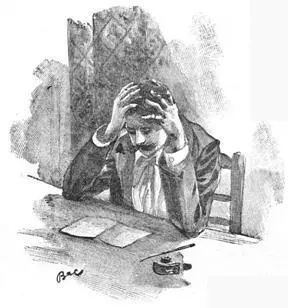 Il sassit devant sa table trempa sa plume dans lencrier prit son front dans - фото 20