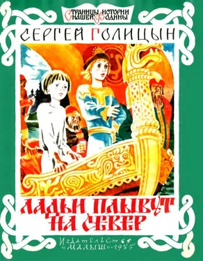 Сергей Голицын Ладьи плывут на север обложка книги