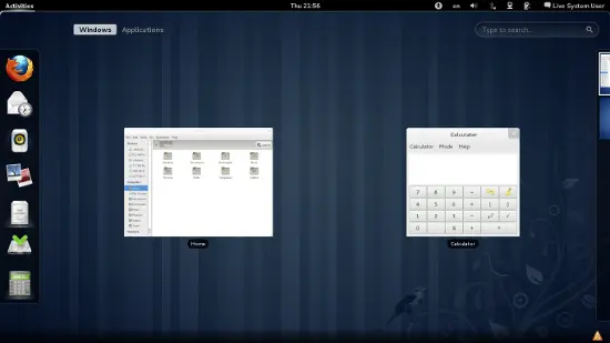 Рабочий стол Fedora 15 Оверлейный режим Имеет ли смысл переходить на GNOME 3 - фото 19