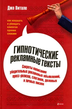 Джо Витале Гипнотические рекламные тексты: Как искушать и убеждать клиентов одними словами обложка книги