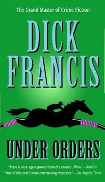 Dick Francis Under Orders обложка книги