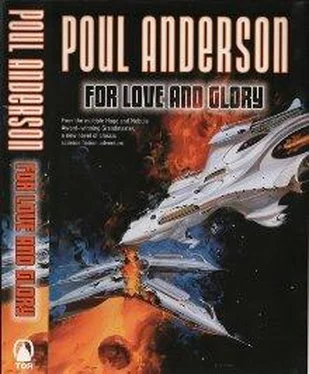 Poul Anderson For Love and Glory обложка книги