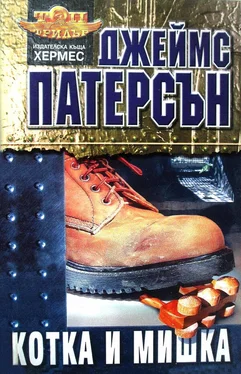 Джеймс Патерсън Котка и мишка обложка книги