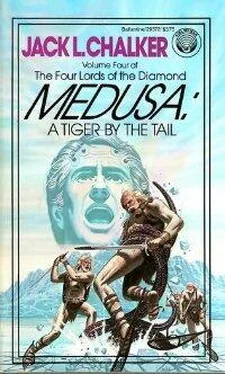 Jack Chalker Medusa: A Tiger by the Tail обложка книги