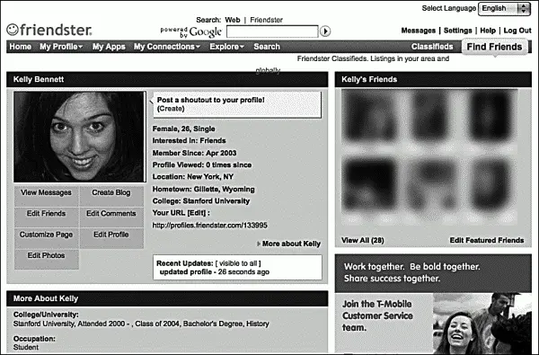 Рис П3Friendster пионер онлайнового социального нетворкинга Сегодня - фото 97