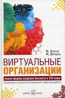 Малкольм Уорнер Виртуальные организации. Новая форма ведения бизнеса в XXI веке обложка книги