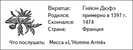 Гийом Дюфэбыл незаконным сыном священника и начал свою музыкальную карьеру в - фото 27