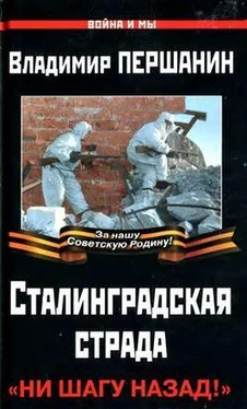 Владимир Першанин Сталинградская страда. «Ни шагу назад!» обложка книги