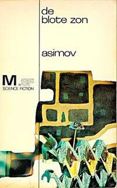 Isaac Asimov De Blote Zon обложка книги