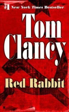 Tom Clancy Red Rabbit обложка книги