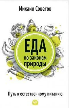 Михаил Советов Еда по законам природы. Путь к естественному питанию обложка книги