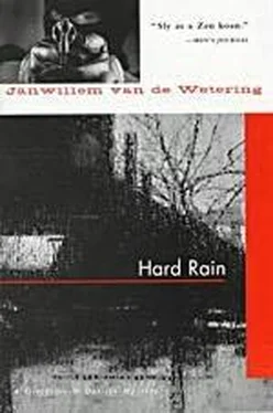 Janwillem De Wetering Hard Rain обложка книги