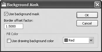 Рис 434Окно Background Mask Фоновая маска Вы можете применить цвет - фото 183