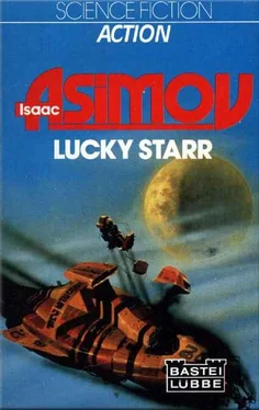 Isaac Asimov Lucky Starr обложка книги