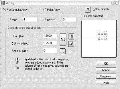 Figure 610ARray makes duplicates of objects in a rectangular or polar - фото 225