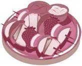 Directions Cut all fruit into large bitesized chunks In a pan sprayed with - фото 509