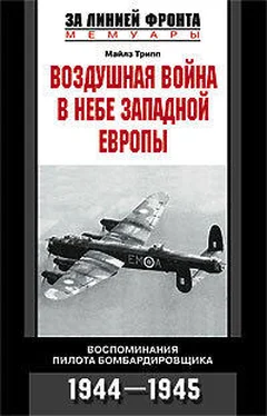 Майлз Трипп Воздушная война в небе Западной Европы. Воспоминания пилота бомбардировщика. 1944-1945 обложка книги