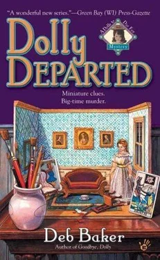 Deb Baker Dolly Departed обложка книги