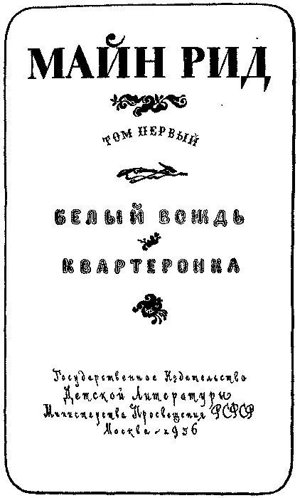 Собрание сочинений том 1 Белый вождь Квартеронка - фото 2