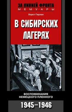 Хорст Герлах В сибирских лагерях. Воспоминания немецкого пленного. 1945-1946 обложка книги