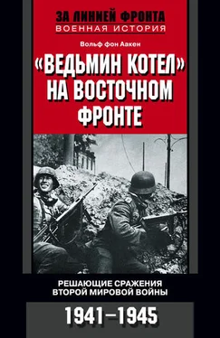 Вольф Аакен «Ведьмин котел» на Восточном фронте. Решающие сражения Второй мировой войны. 1941-1945 обложка книги