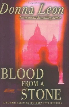 Donna Leon Blood from a stone обложка книги