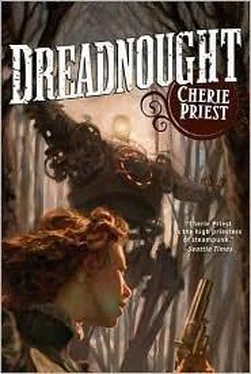 Cherie Priest Dreadnought обложка книги