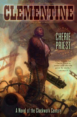 Cherie Priest Clementine обложка книги