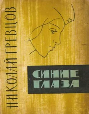 Николай Гревцов Синие глаза (рассказы) обложка книги