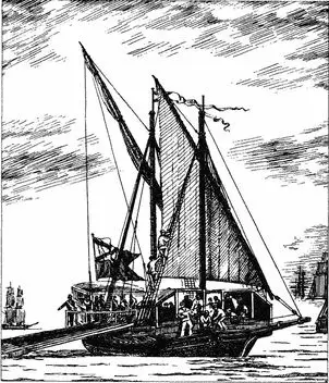 Скампавея Выход в море шведской эскадры был немедленно замечен сторожевым - фото 8