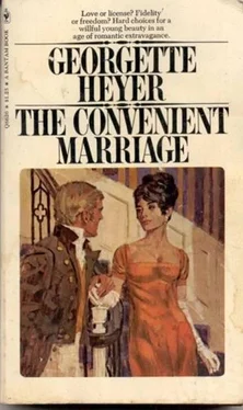 Джорджетт Хейер The Convenient Marriage обложка книги