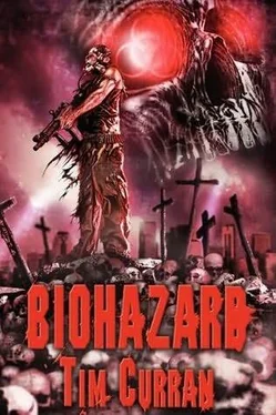 Tim Curran Biohazard обложка книги