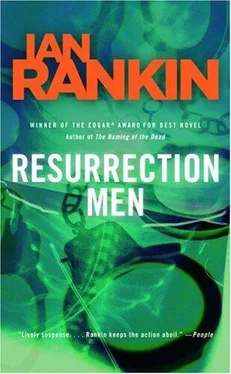 Ian Rankin Resurrection Men обложка книги