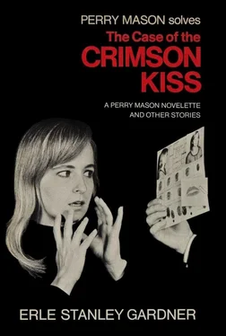 Эрл Гарднер The Case of the Crimson Kiss обложка книги