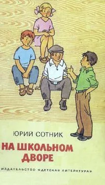 Юрий Сотник На школьном дворе обложка книги