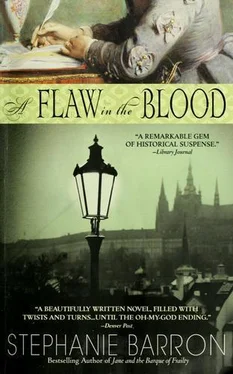 Стефани Баррон A Flaw in the Blood обложка книги