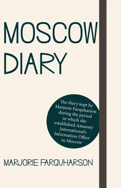 Marjorie Farquharson Moscow Diary обложка книги