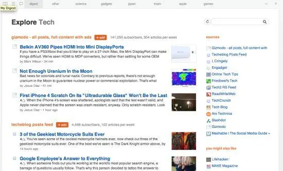 Feedly позволяет искать информацию по заданной теме причём поиск ведётся не - фото 66