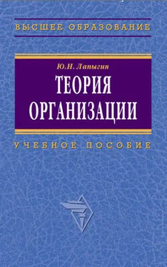 Юрий Лапыгин Теория организации: учебное пособие обложка книги