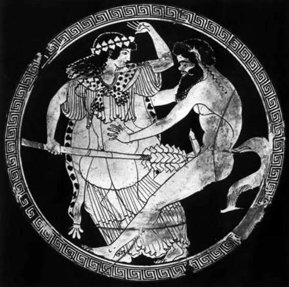 Менада и сатир Около 480 г до н э Юные любовники Конец V в до н э - фото 47