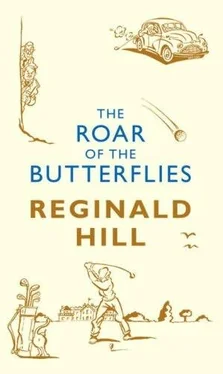 Reginald Hill The roar of butterflies обложка книги