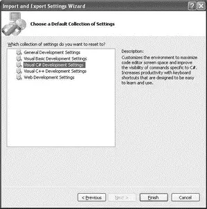Figure 24 Creating a New Project After you select a default setting Visual - фото 8